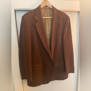 Vintage brown 40r sport coat